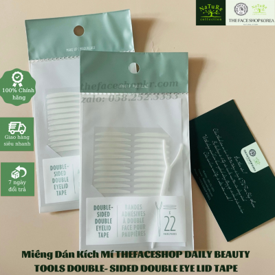 Miếng Dán Kích Mí THEFACESHOP DAILY BEAUTY TOOLS DOUBLE- SIDED DOUBLE EYE LID TAPE