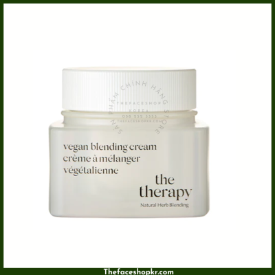 Kem Dưỡng Thuần Chay Chống Lão Hóa THEFACESHOP The Therapy Vegan Blending Cream 60ml