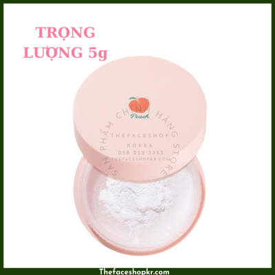 Phấn phủ kiềm dầu trang điểm chiết xuất từ ​​trái đào SKINFOOD PEACH POUCHONG MULTI FINISH POWDER 5g