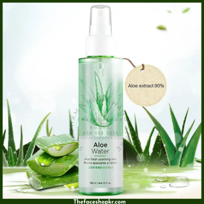 Xịt Khoáng THEFACESHOP ALOE WATER ALOE FRESH SOOTHING MIST