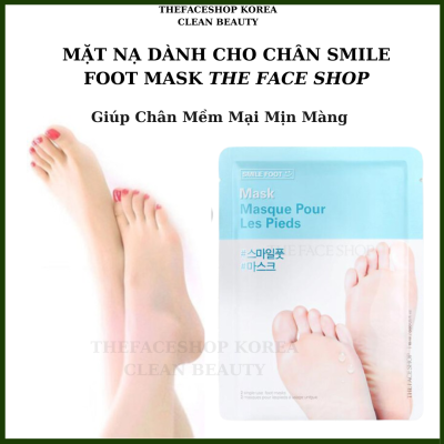 Mặt nạ dành cho chân giúp Mềm mại mịn màng THE FACE SHOP SMILE FOOT MASK