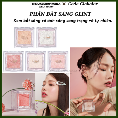 Phấn Bắt Sáng Đa Năng dạng nén siêu mịn Highlight Glint 5.6g