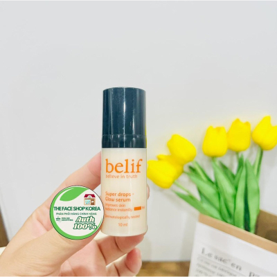 (10ML)Tinh chất dưỡng sáng ngọc trai belif Super drops - Glow serum