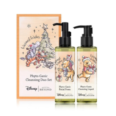 Bộ sữa rửa mặt và dầu tẩy trang làm sạch da BEYOND PG Cleasing Set 400ml Disney