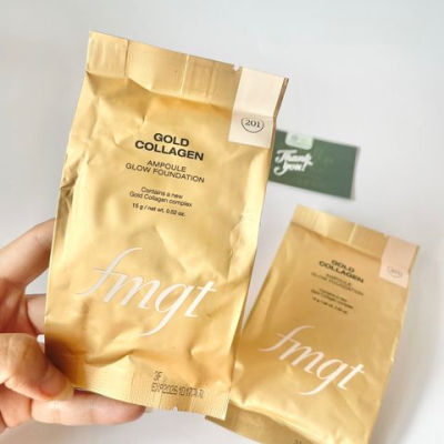 Lõi Kem Nền Gold Collagen Ampoule Glow Foundation (Refill) SPF50+ PA+++ 10g