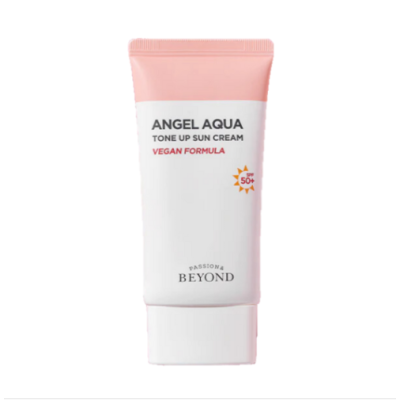 Kem chống nắng Phổ Rộng nâng tone trắng hồng lâu trôi cấp ẩm Beyond Angel Aqua Tone-up Sun cream 50ml