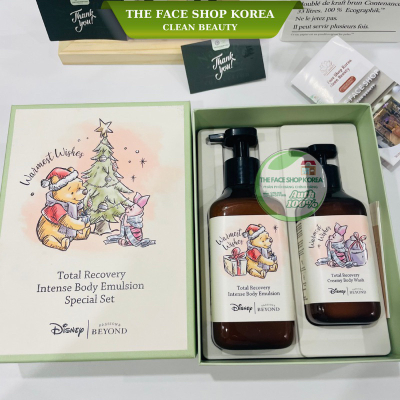 Bộ dưỡng thể cấp ẩm chuyên sâu Beyond Emulsion Set 800ml Disney