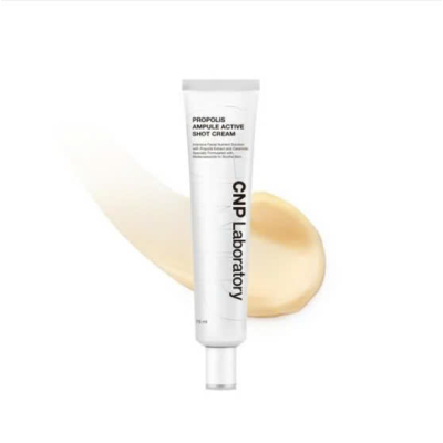 Kem dưỡng ẩm phục hồi và tái tạo da chiết xuất keo ong CNP Laboratory Propolis Active Shot Cream 75ml + 75ml