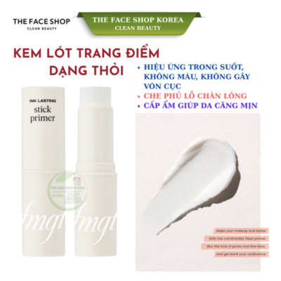 Kem Lót Dạng Thỏi THE FACE SHOP Fmgt Ink Lasting Stick Primer 10g