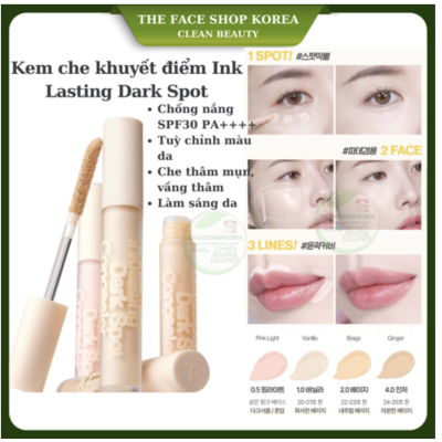 Kem che khuyết điểm The Face Shop ink lasting dark spot concealer