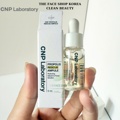 Tinh Chất Keo Ong Cấp Ẩm Phục Hồi Cho Da Dầu Mụn CNP Propolis Rescue Ampule 5ML